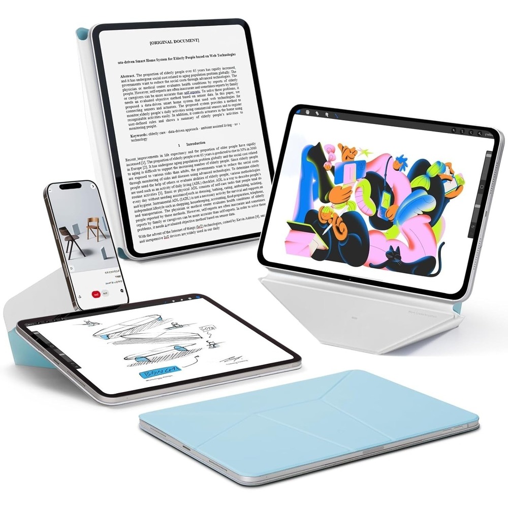 MOFT iPad Pro 11 Case Folio Stand M5 M4 2025 2024 Magnetic Slim‎ Wake Sleep